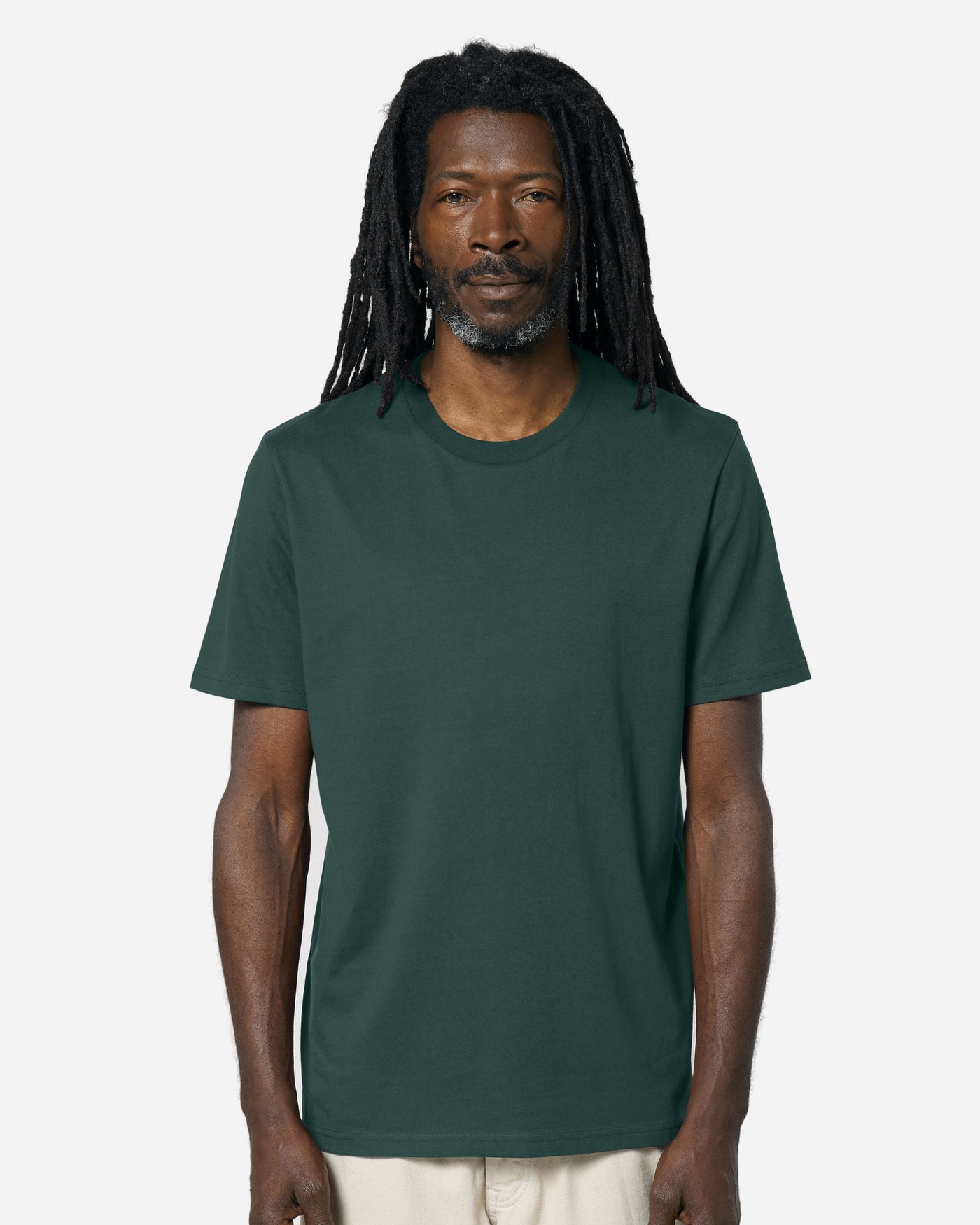 T-shirt unisexe Creator 2.0 porté, coloris Glazed Green