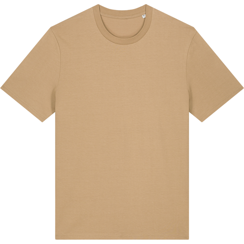 T-shirt unisexe Creator 2.0 à plat, coloris Latte