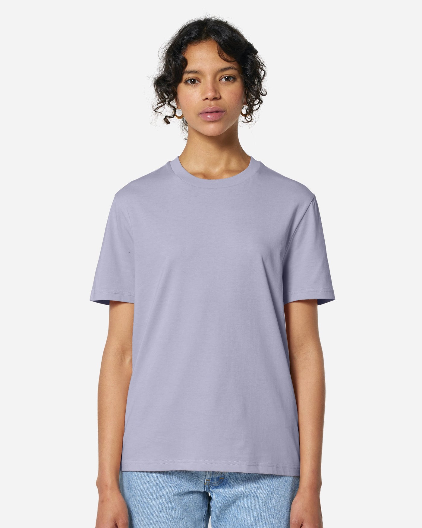 T-shirt unisexe Creator 2.0 Couleurs porté, coloris Lavender