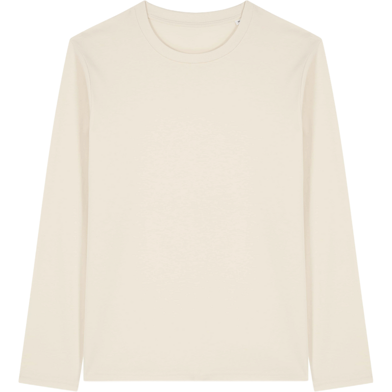 T-shirt unisexe Creator 2.0 Long Sleeve à plat, coloris Natural Raw