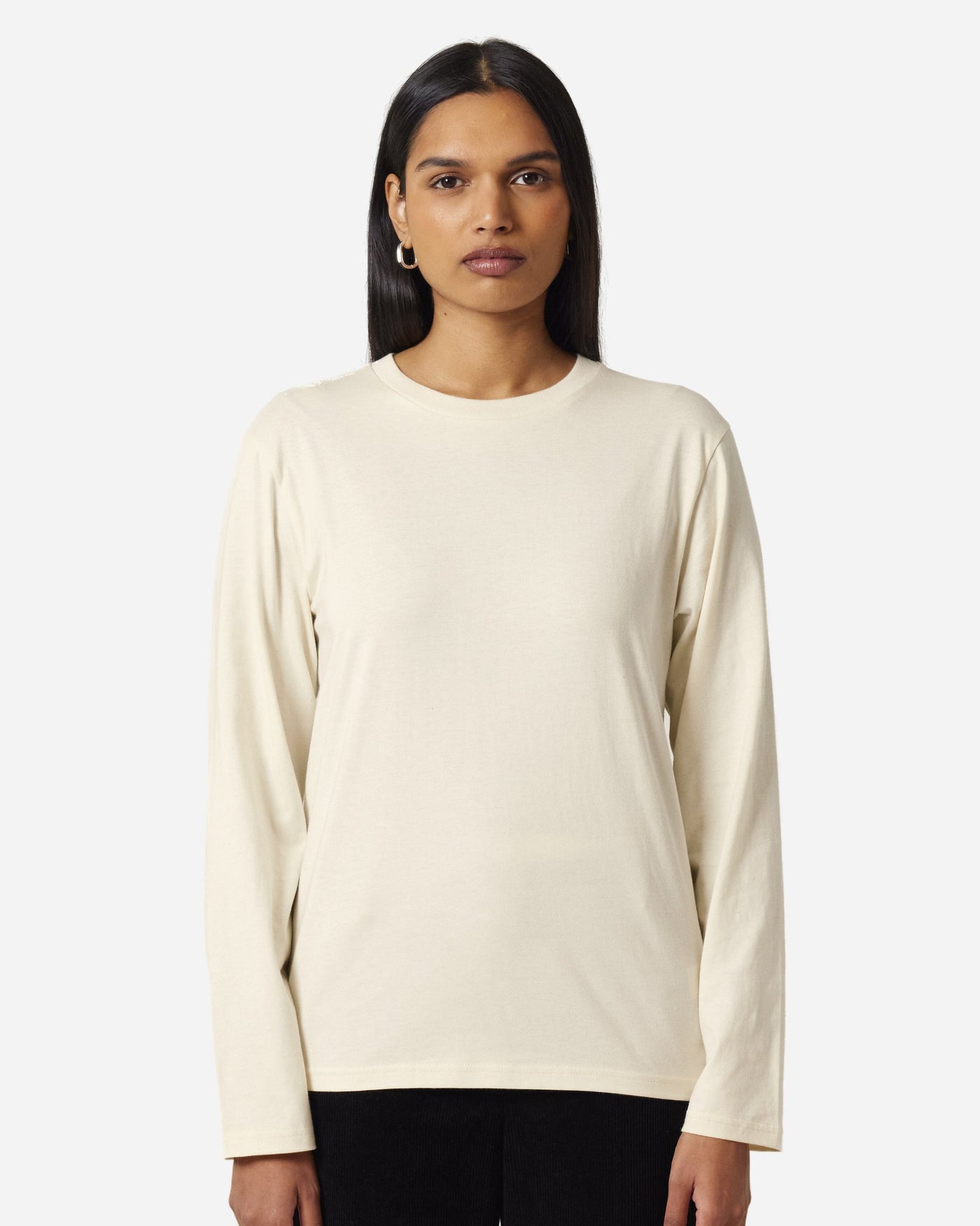 T-shirt unisexe Creator 2.0 Long Sleeve porté, coloris Natural Raw