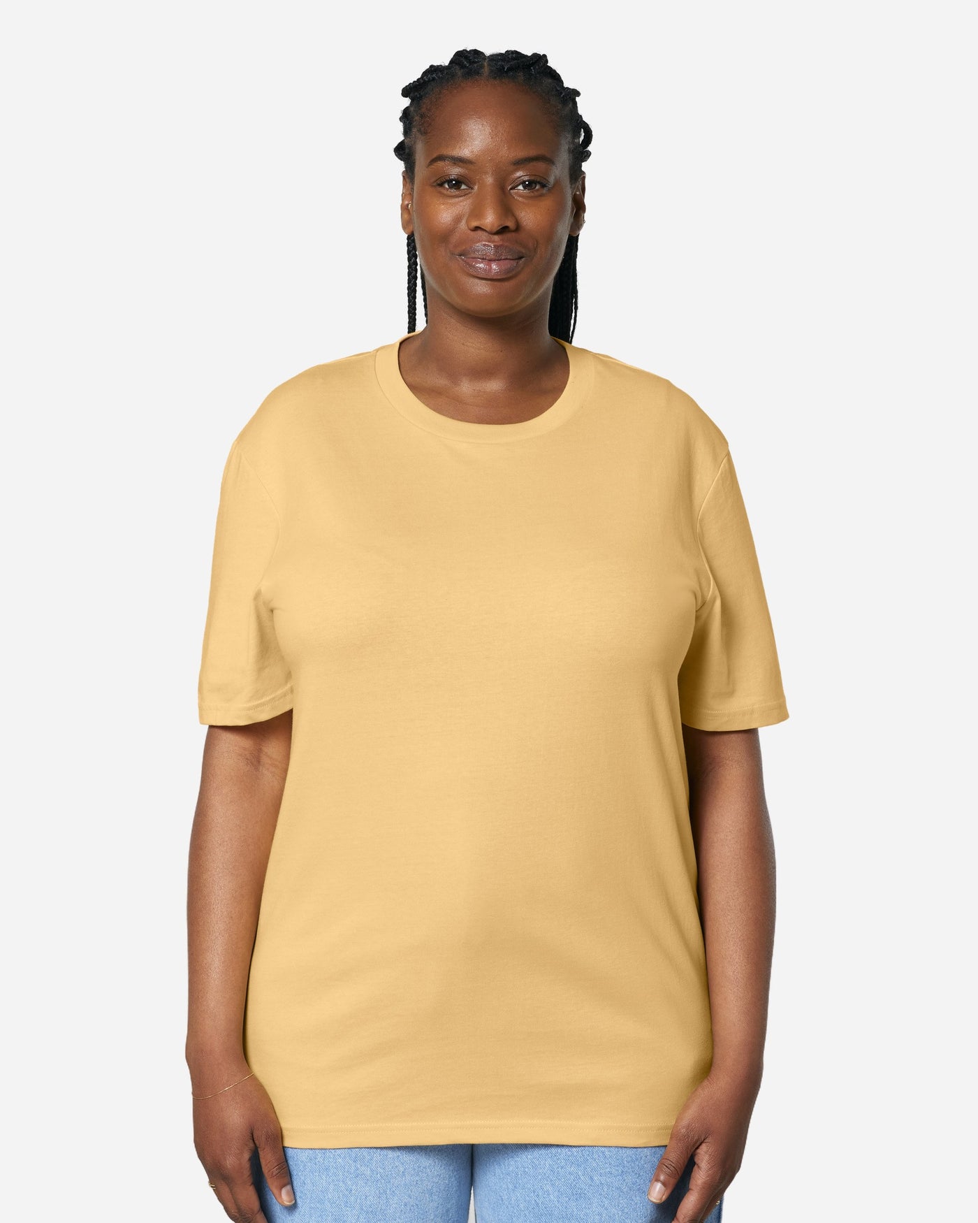 T-shirt unisexe Creator 2.0 Couleurs porté, coloris Nispero