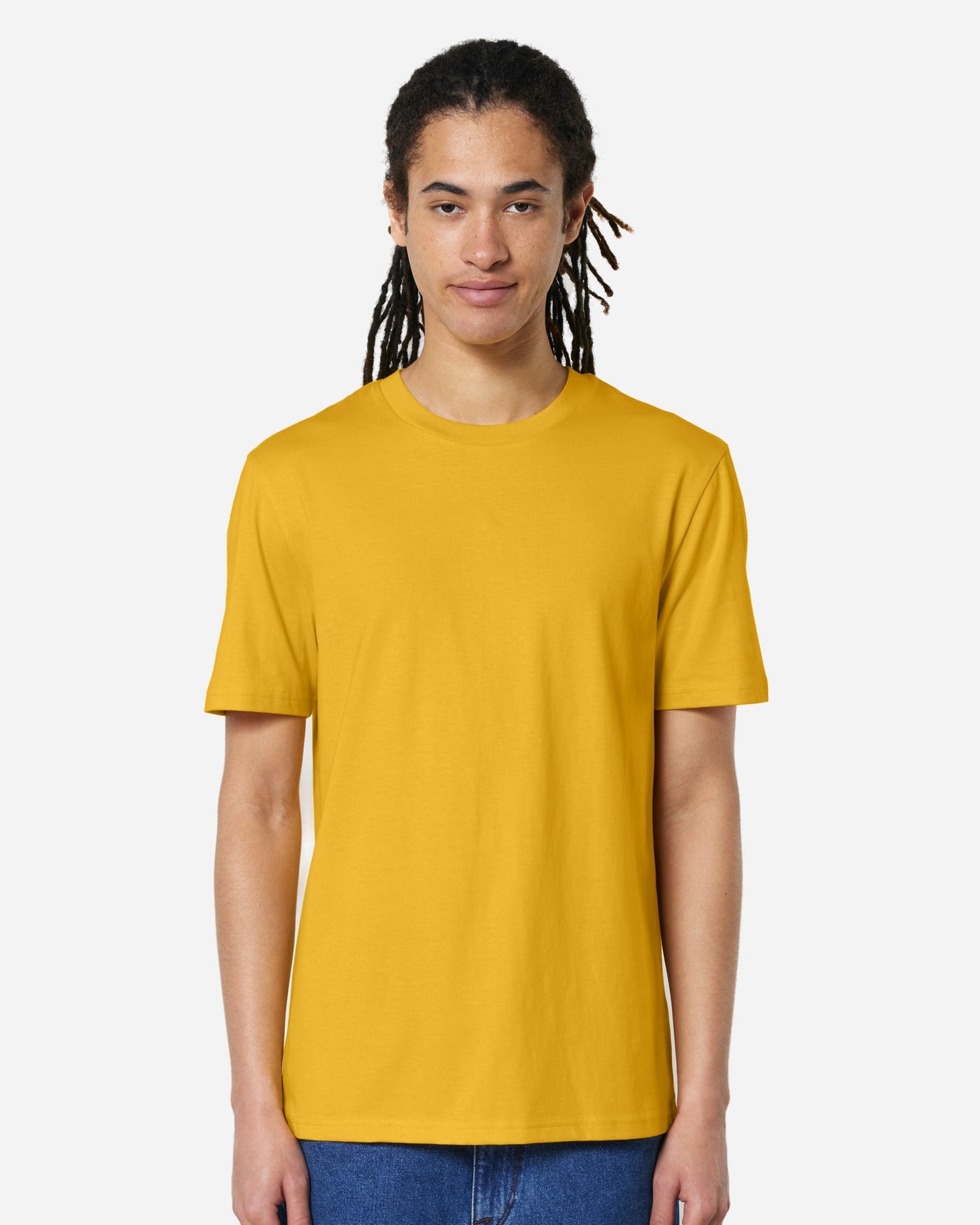 T-shirt unisexe Creator 2.0 Couleurs porté, coloris Spectra Yellow
