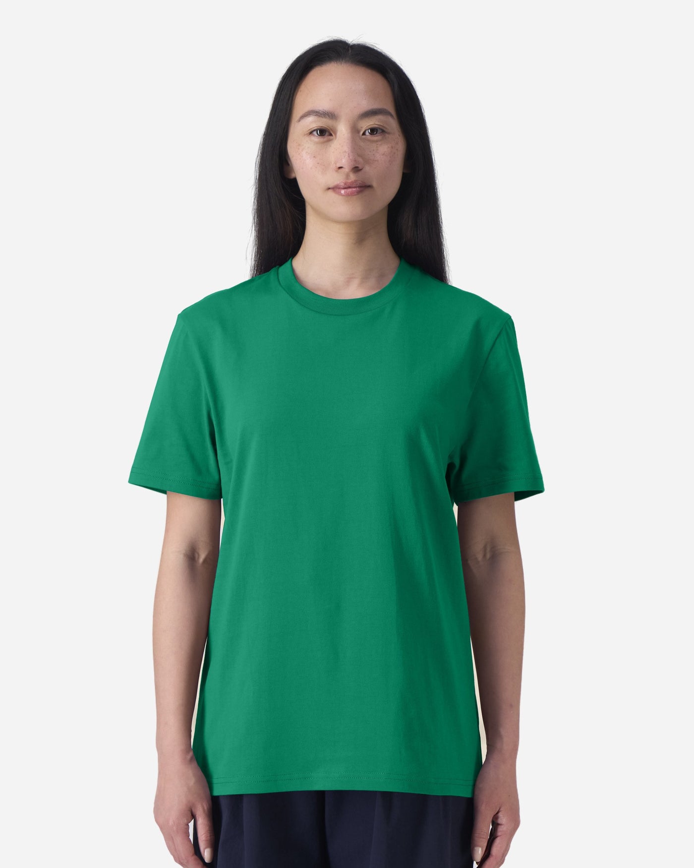 T-shirt unisexe Creator 2.0 Couleurs porté, coloris Verdant Green