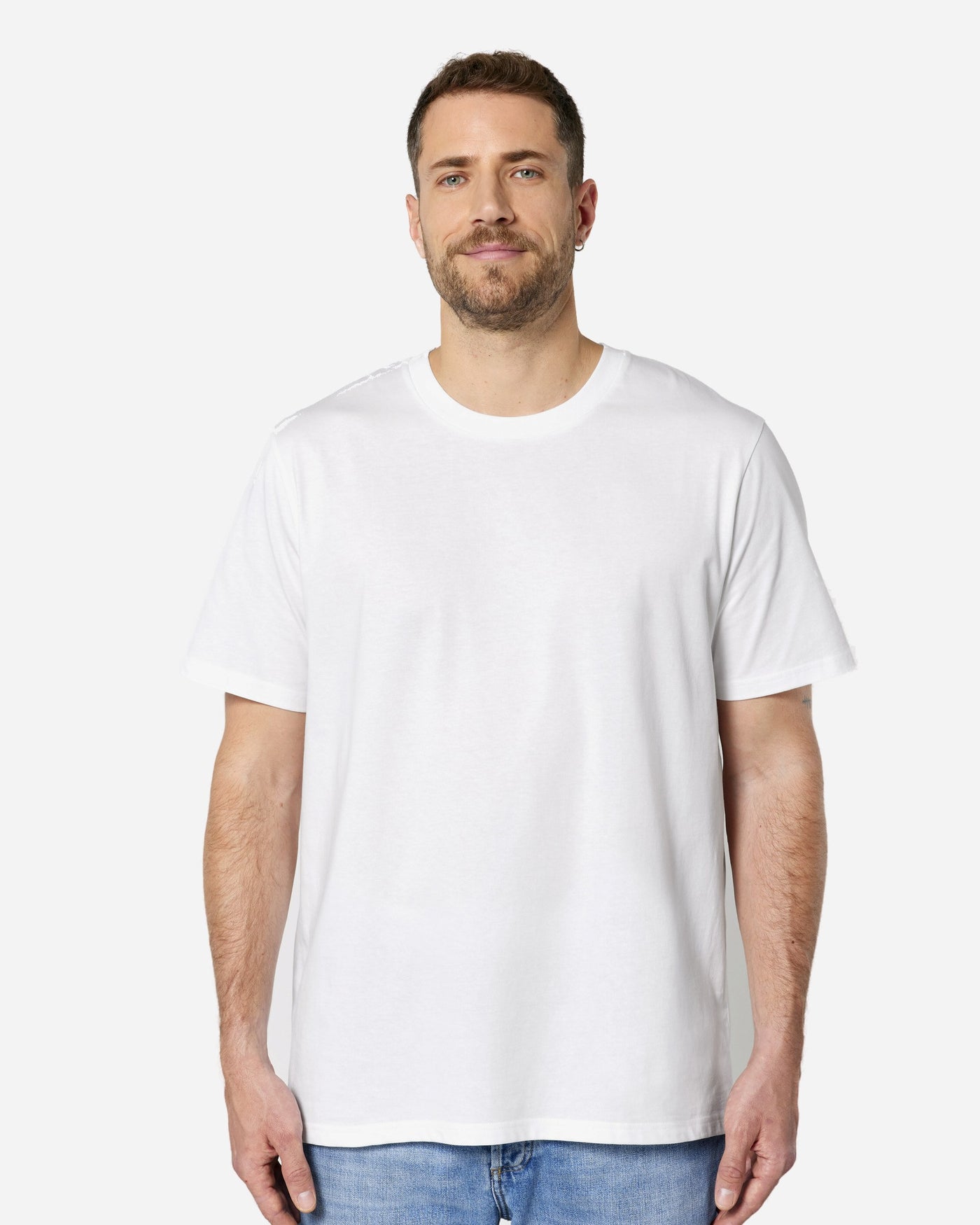 T-shirt Creator 2.0 porté, coloris White
