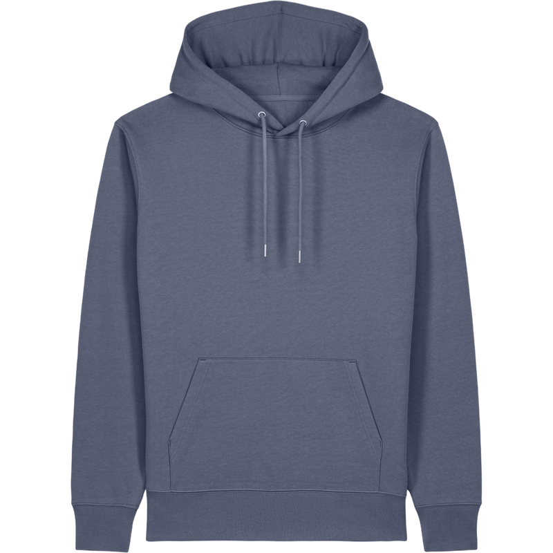 Sweat à capuche unisexe Cruiser 2.0 à plat, coloris Blue Grey