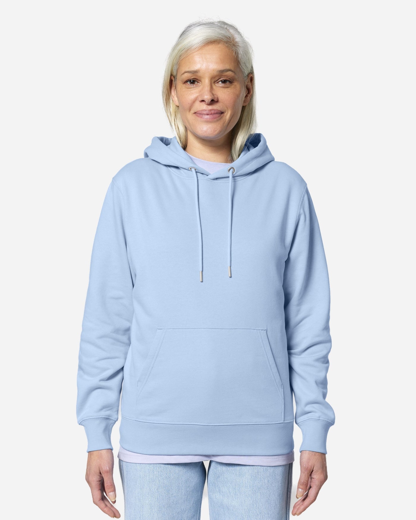 Sweat à capuche unisexe Cruiser 2.0 Couleurs porté, coloris Blue Soul