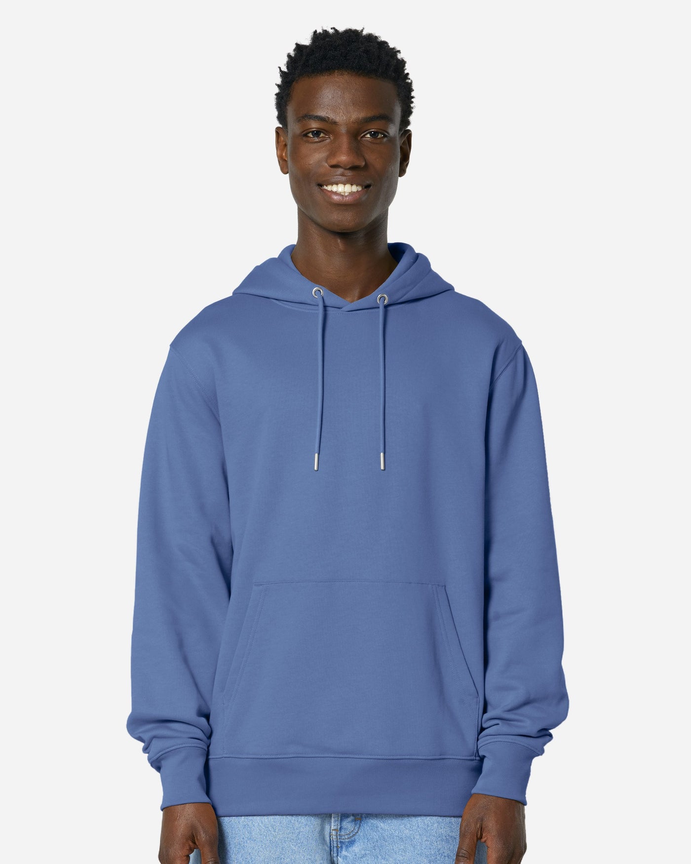Sweat à capuche unisexe Cruiser 2.0 Couleurs porté, coloris Bright Blue
