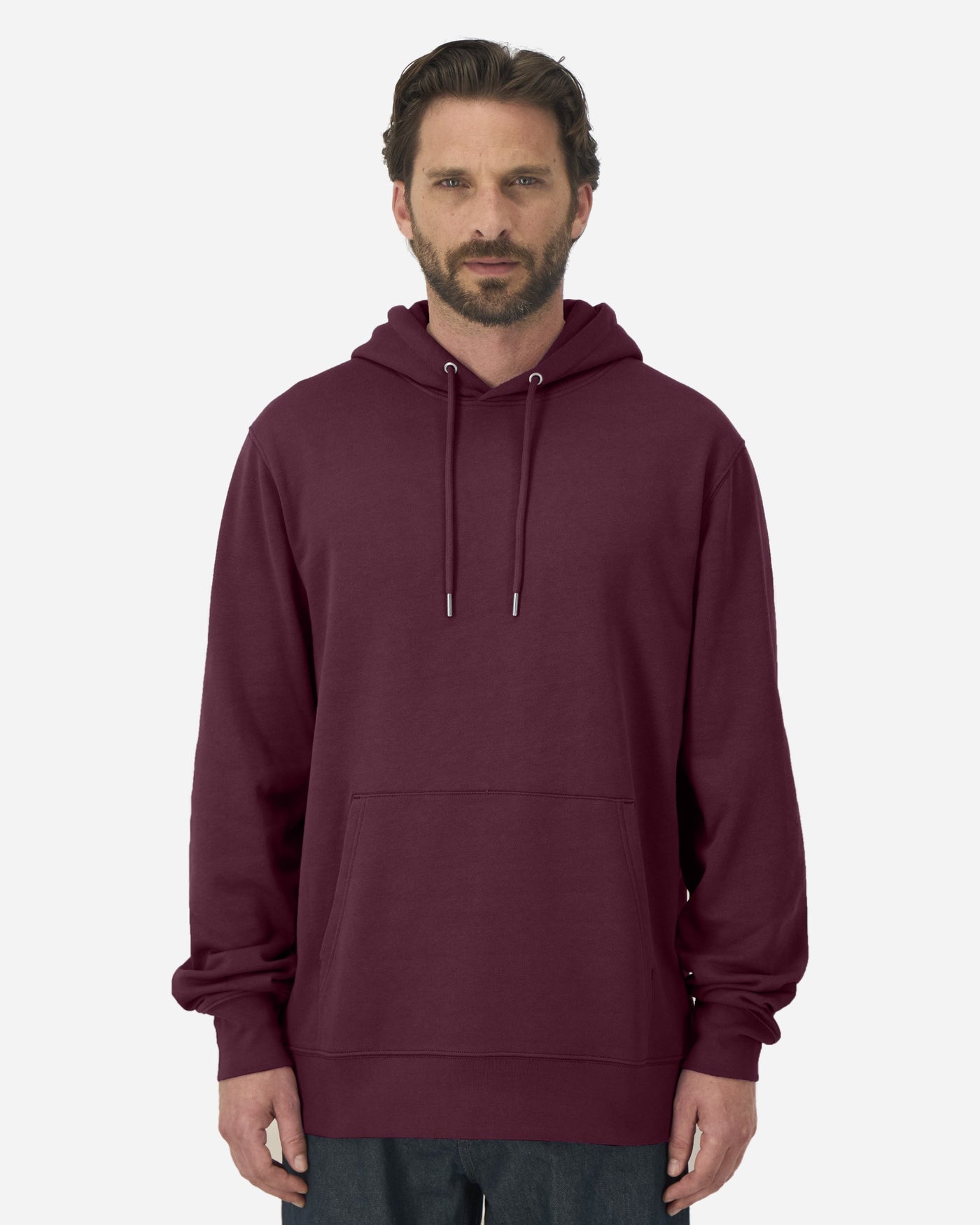 Sweat à capuche unisexe Cruiser 2.0 Couleurs porté, coloris Deep Plum