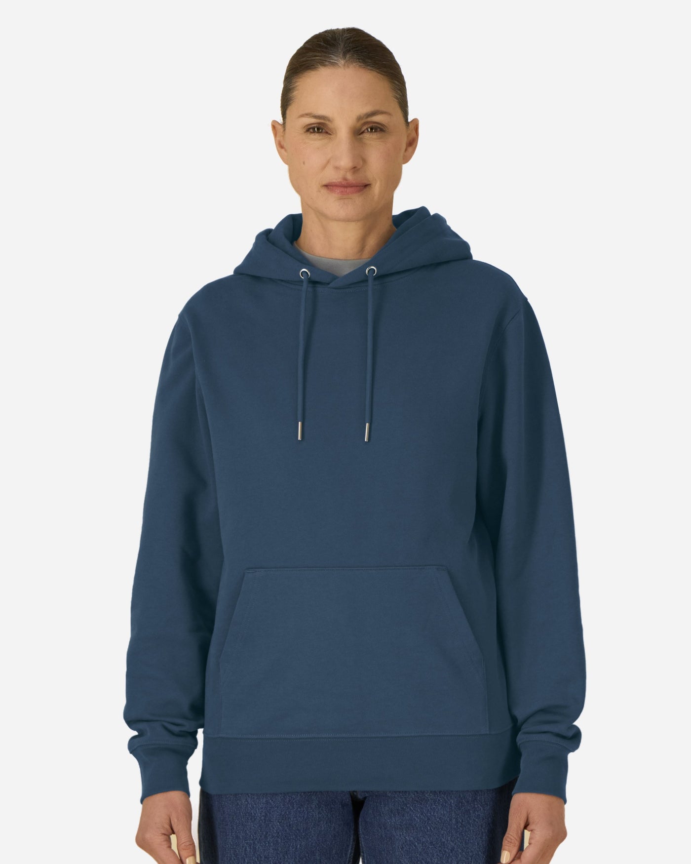 Sweat à capuche unisexe Cruiser 2.0 Couleurs porté, coloris Deep Teal