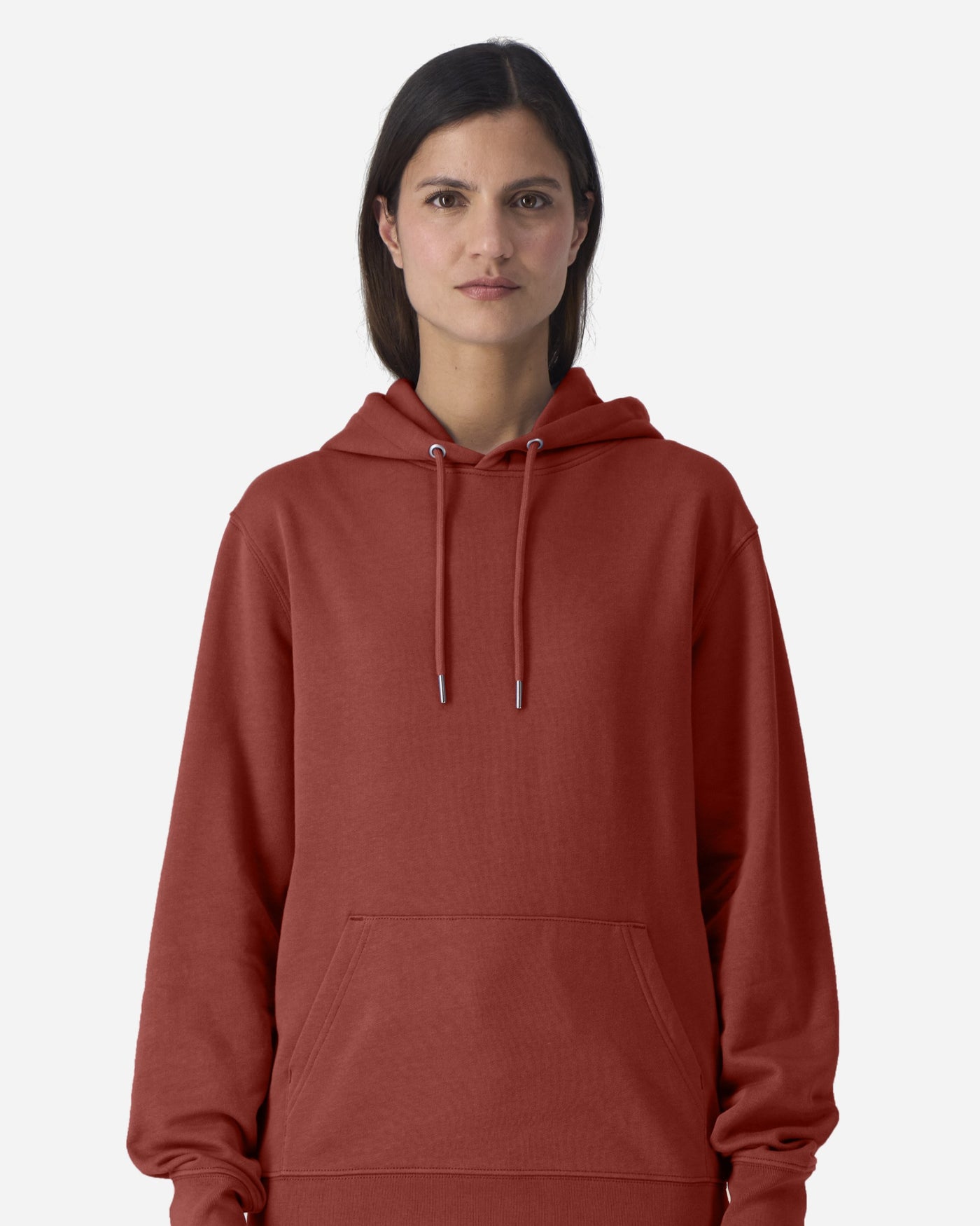 Sweat à capuche unisexe Cruiser 2.0 Couleurs porté, coloris Earthy Red