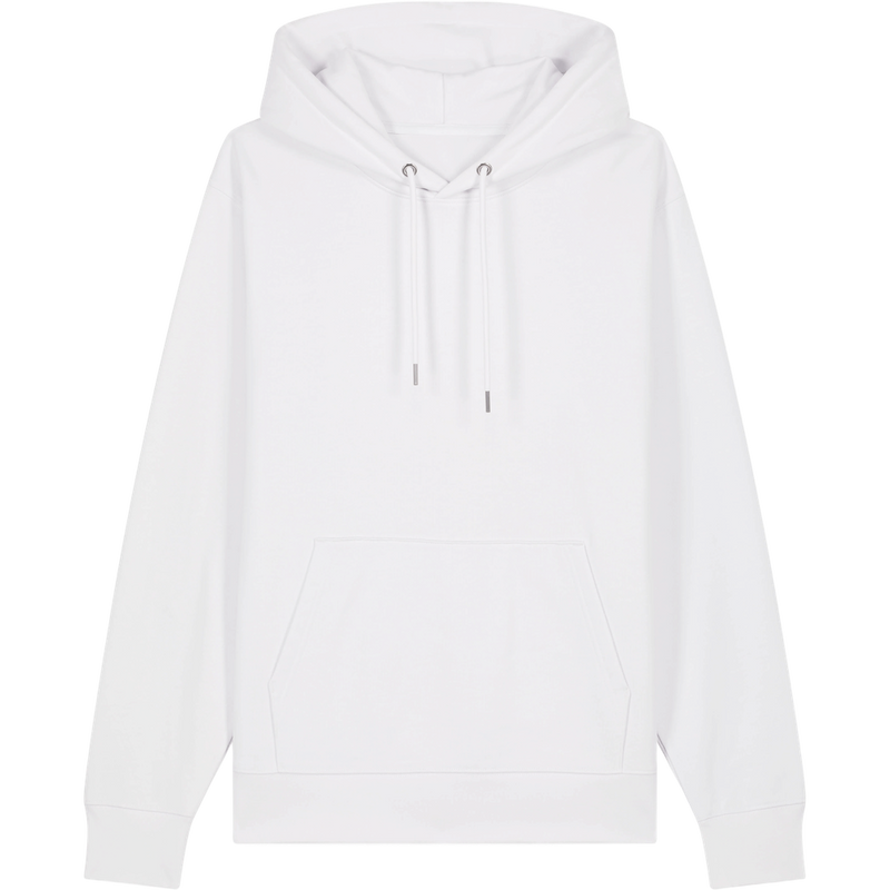 Sweat à capuche unisexe Cruiser 2.0 à plat, coloris White