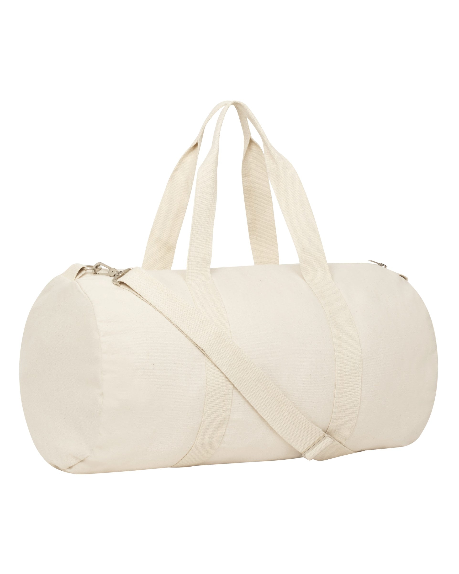 Sac polochon Duffle Bag porté, coloris Natural