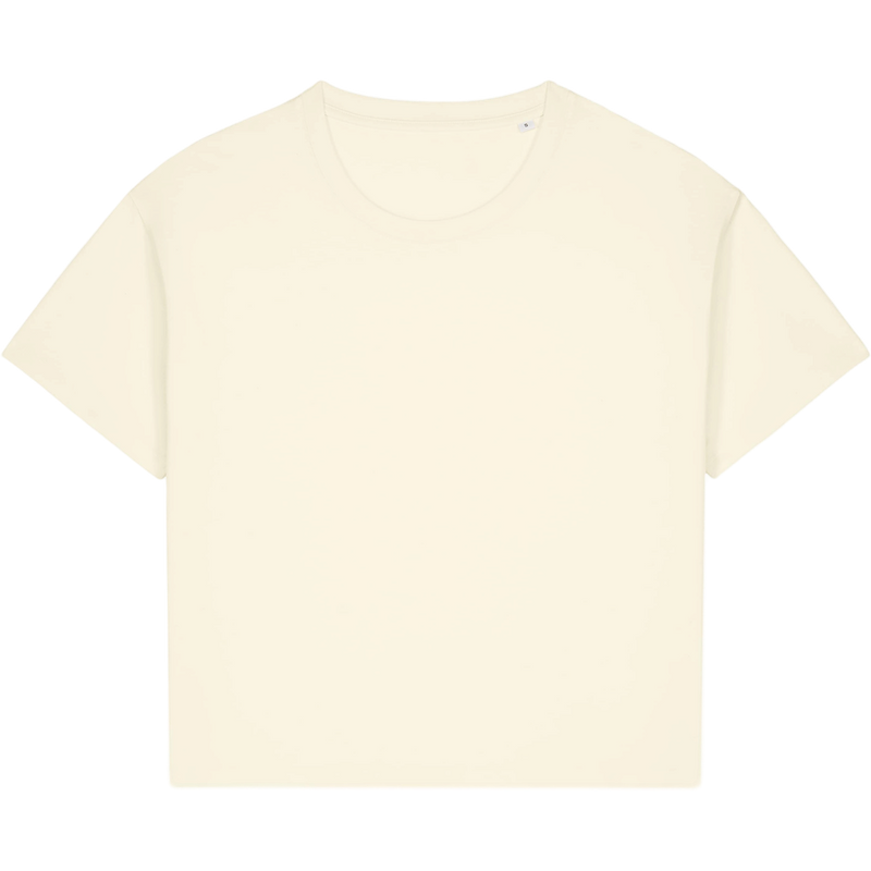 T-shirt femme Stella Etta à plat, coloris Cream
