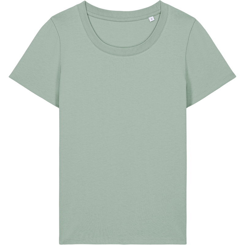 T-shirt femme Stella Expresser 2.0 à plat, coloris Aloe