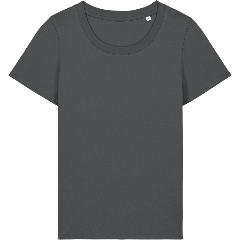 T-shirt femme Stella Expresser 2.0 à plat, coloris Anthracite