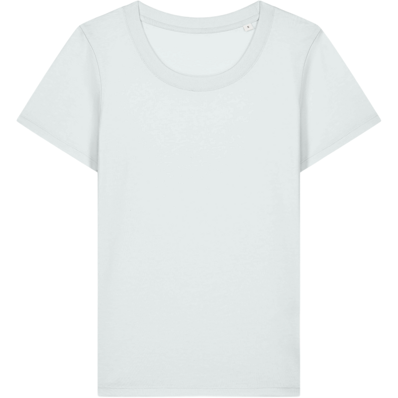 T-shirt femme Stella Expresser 2.0 à plat, coloris Blue Ice