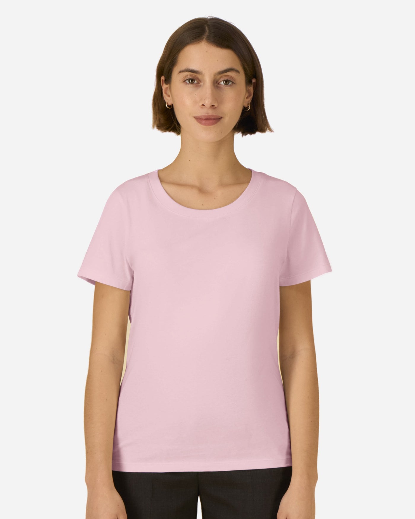 T-shirt femme Stella Expresser 2.0 porté, coloris Cotton Pink