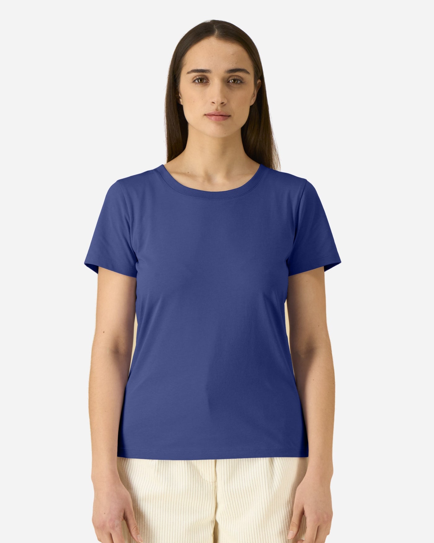 T-shirt femme Stella Expresser 2.0 porté, coloris Dusk