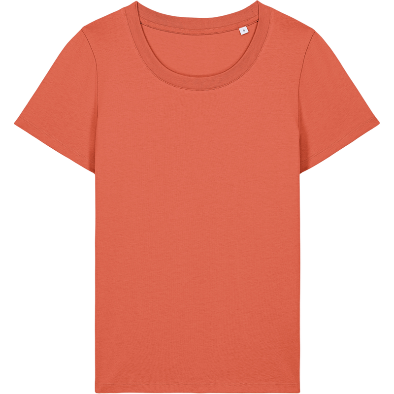 T-shirt femme Stella Expresser 2.0 à plat, coloris Fiesta