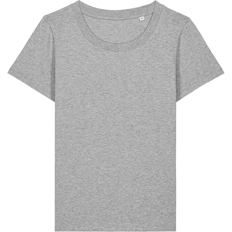 T-shirt femme Stella Expresser 2.0 à plat, coloris Heather Grey