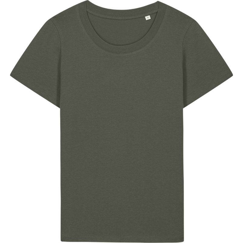 T-shirt femme Stella Expresser 2.0 à plat, coloris Khaki