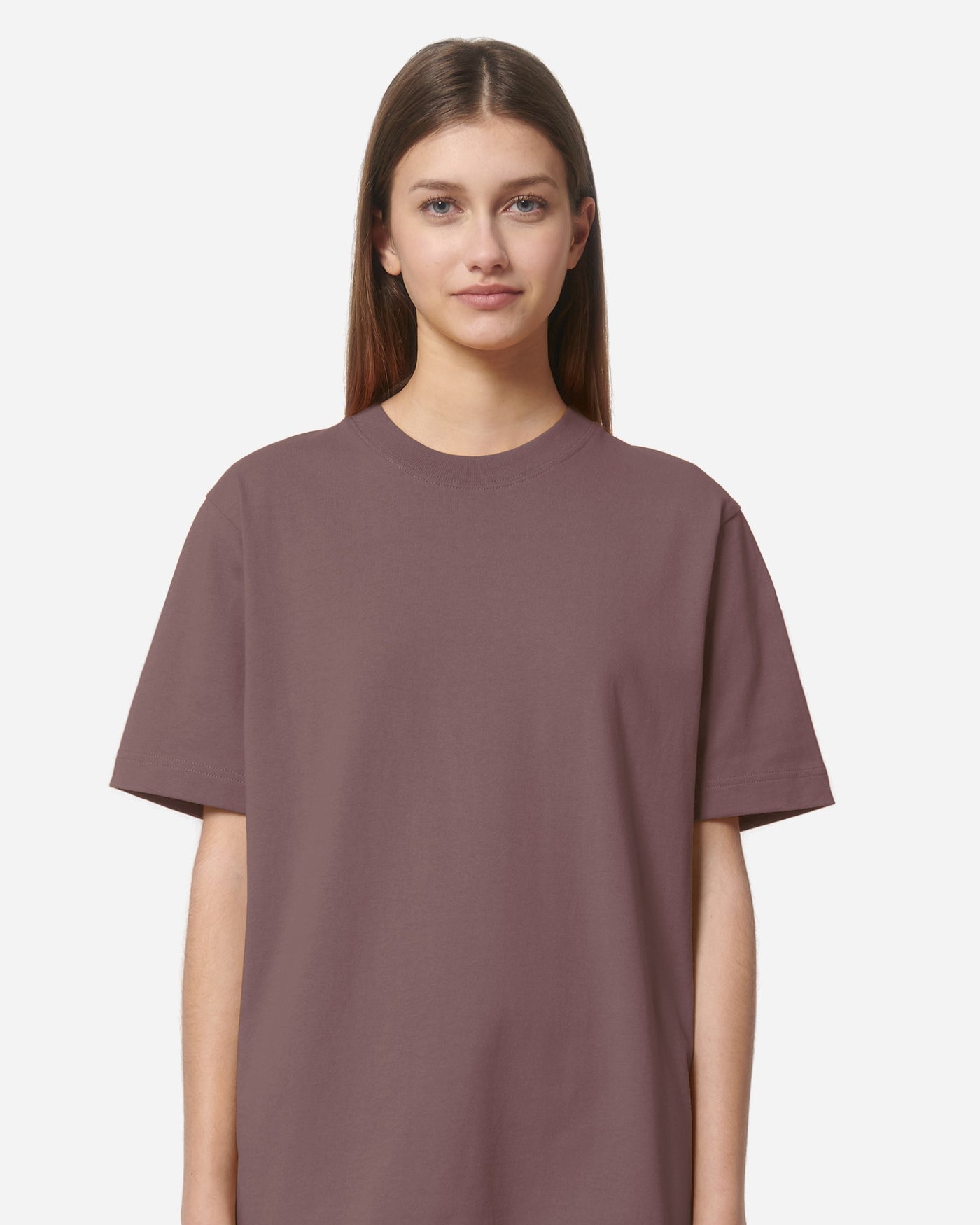 T-shirt unisexe Freestyler porté, coloris Kaffa Coffee