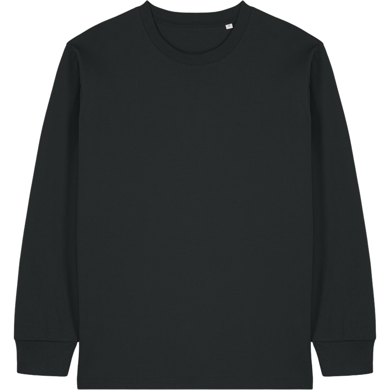 T-shirt unisexe Freestyler Long Sleeve à plat, coloris Black