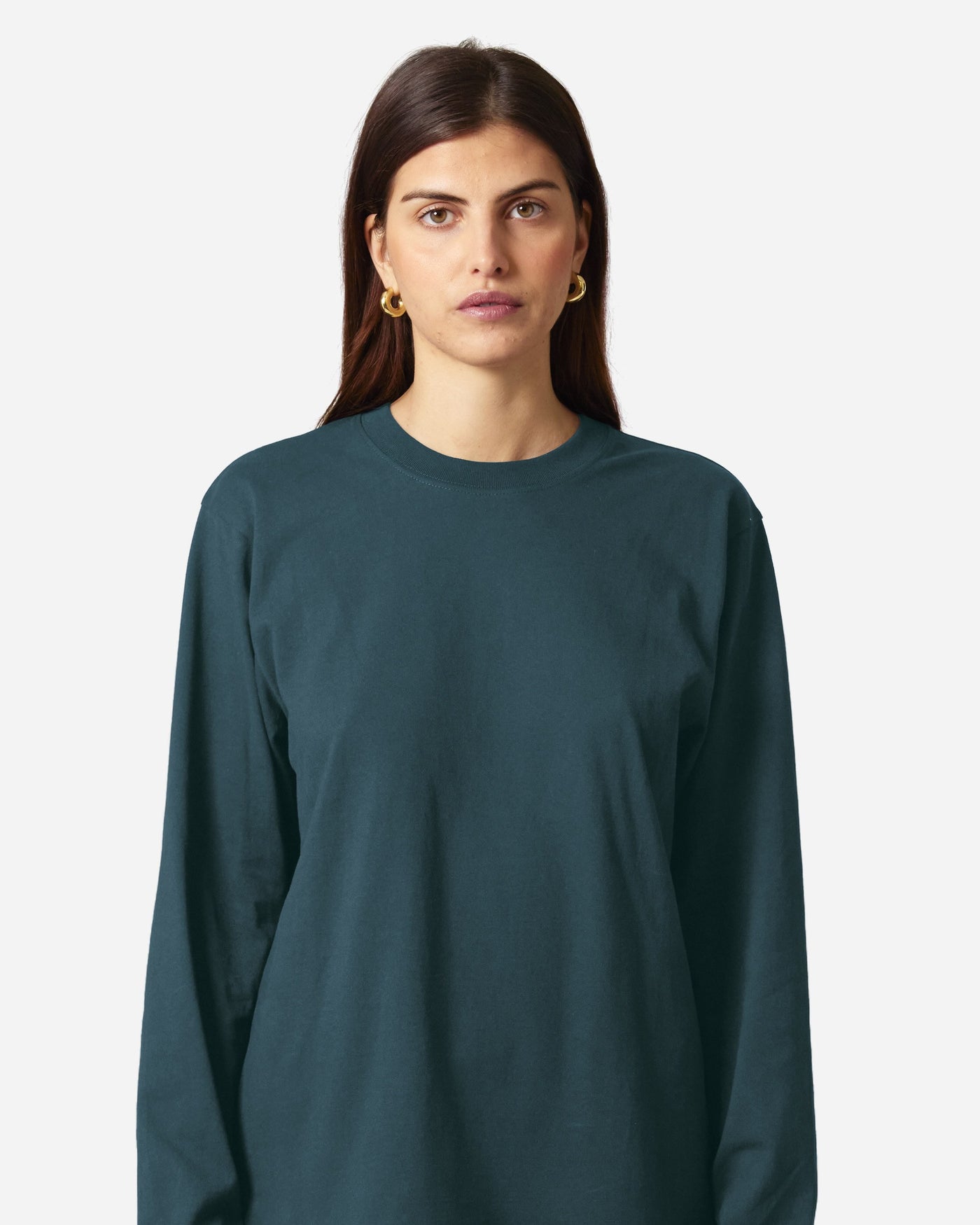 T-shirt unisexe Freestyler Long Sleeve porté, coloris Stargazer