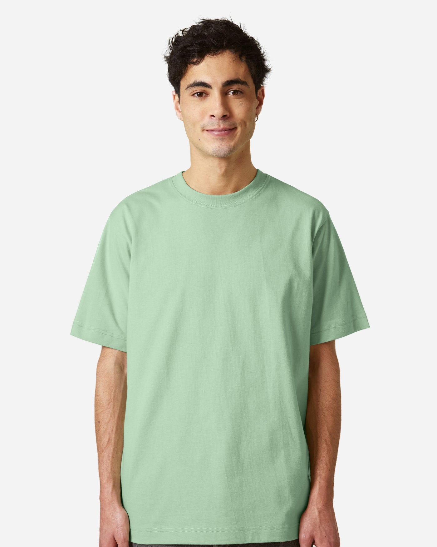 T-shirt unisexe Freestyler porté, coloris Misty Jade