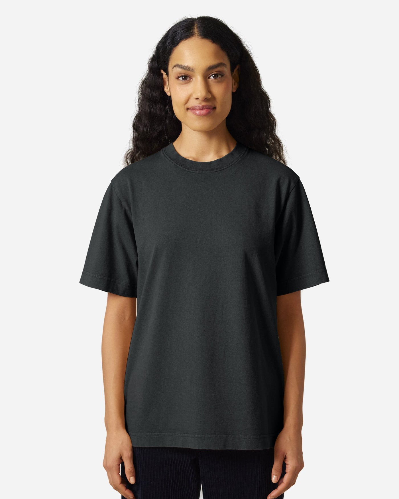 T-shirt unisexe Freestyler Vintage porté, coloris G. Dyed Black Rock