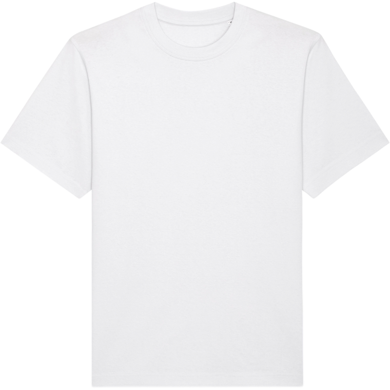 T-shirt unisexe Freestyler à plat, coloris White