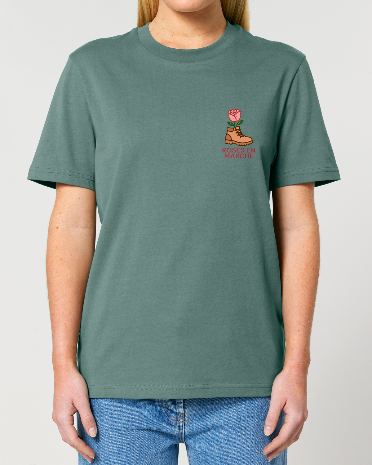 T-shirt unisexe - Roses en Marche