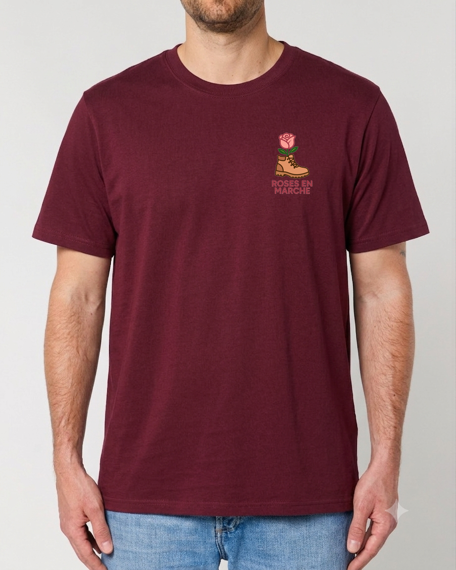 T-shirt unisexe - Roses en Marche