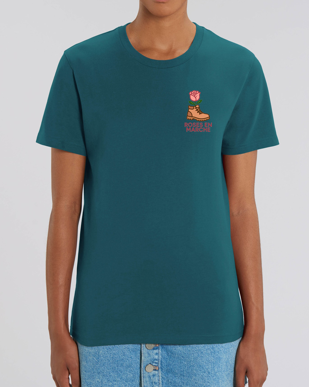 T-shirt unisexe - Roses en Marche