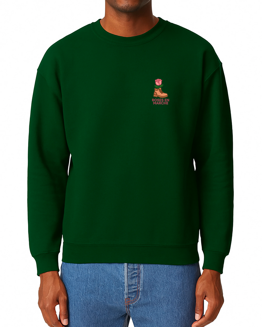 Sweat-shirt unisexe - Roses en Marche