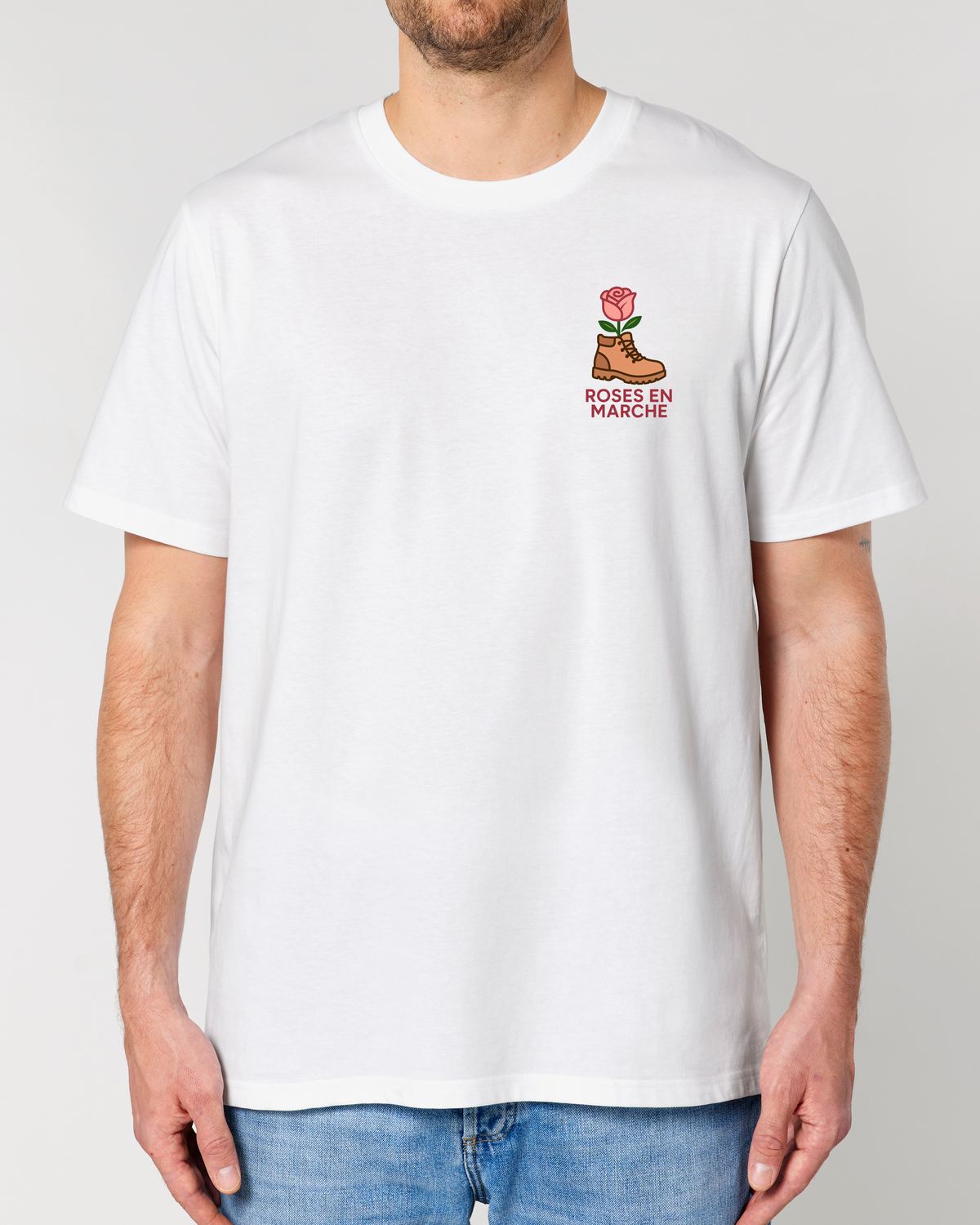 T-shirt unisexe - Roses en Marche
