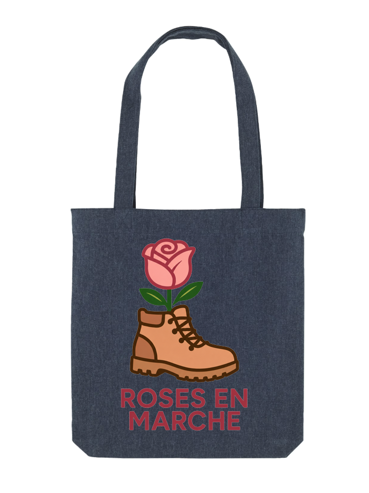 Sac tote bag - Roses en Marche