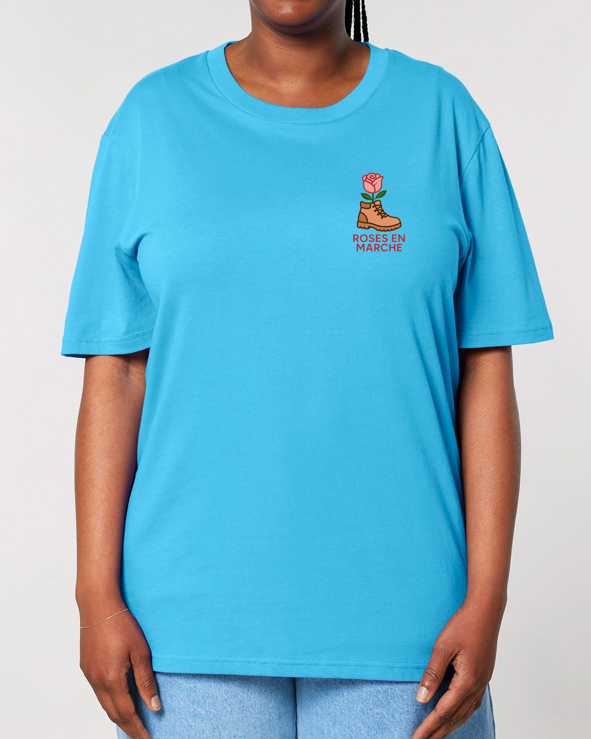 T-shirt unisexe - Roses en Marche