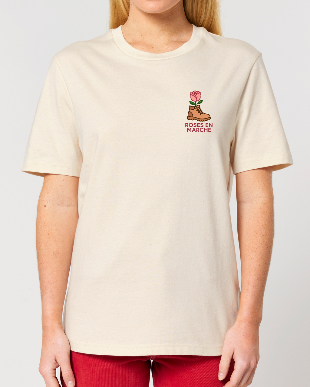 T-shirt unisexe - Roses en Marche