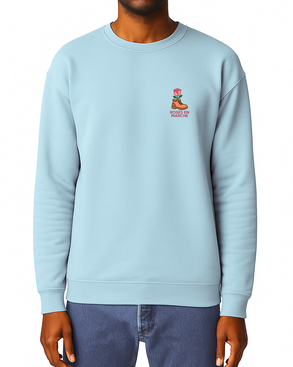 Sweat-shirt unisexe - Roses en Marche