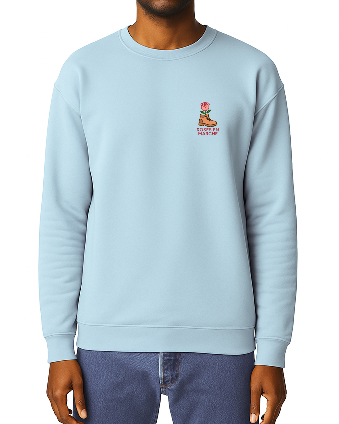 Sweat-shirt unisexe - Roses en Marche