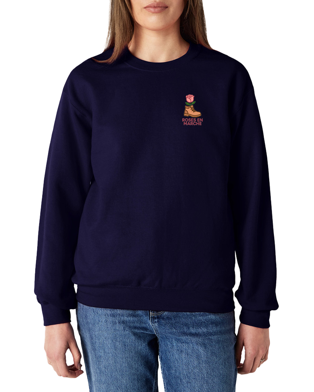 Sweat-shirt unisexe - Roses en Marche