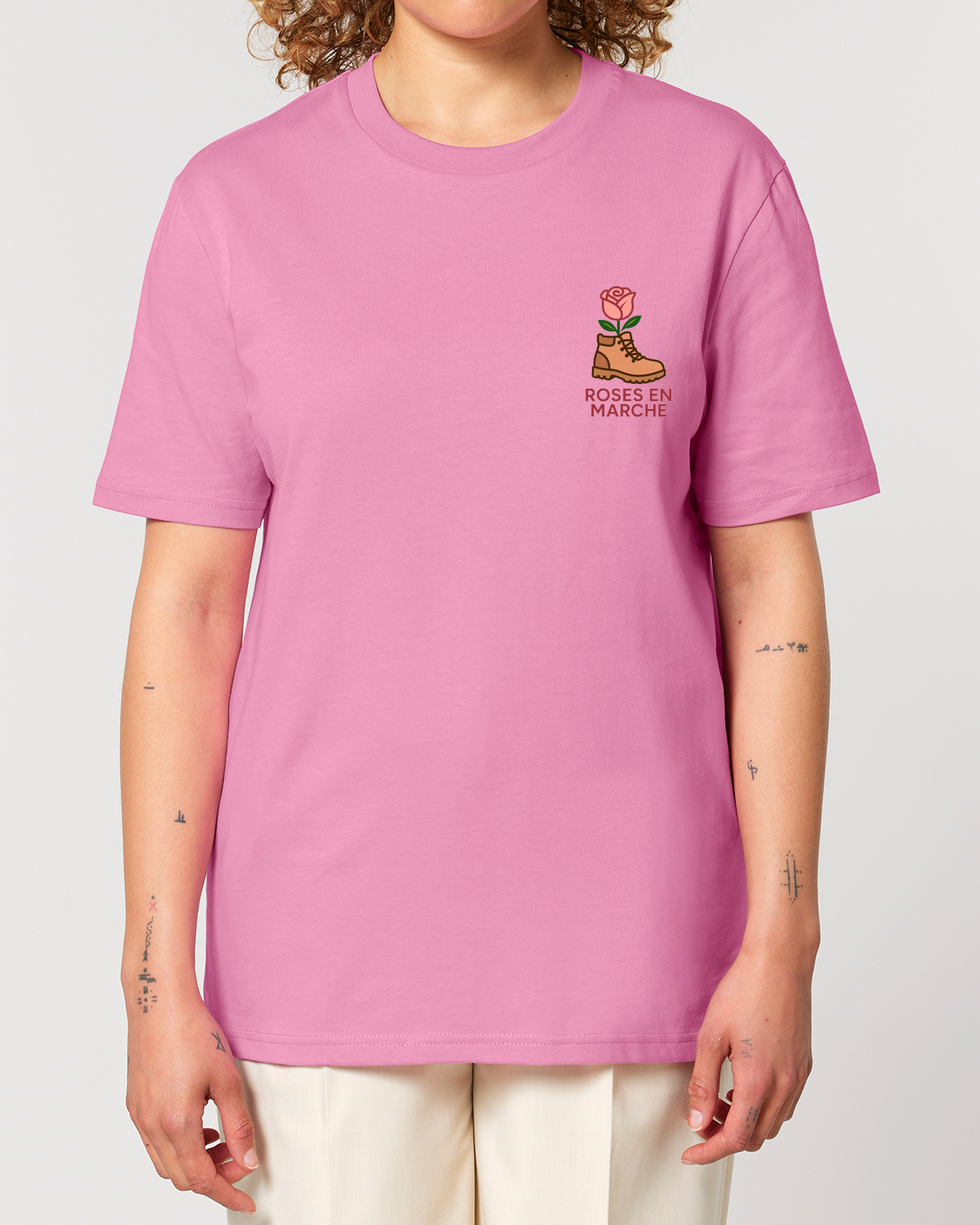 T-shirt unisexe - Roses en Marche