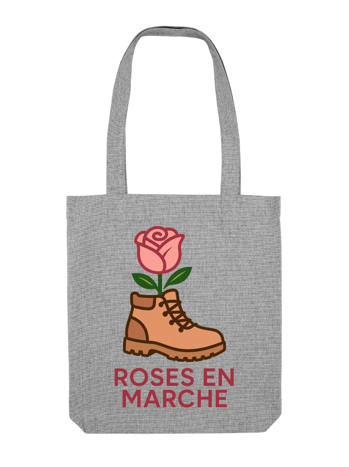 Sac tote bag - Roses en Marche