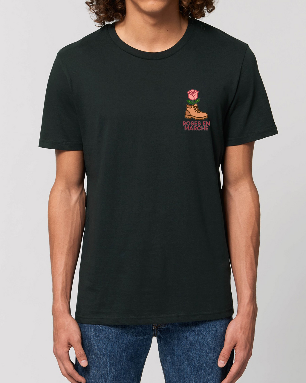T-shirt unisexe - Roses en Marche