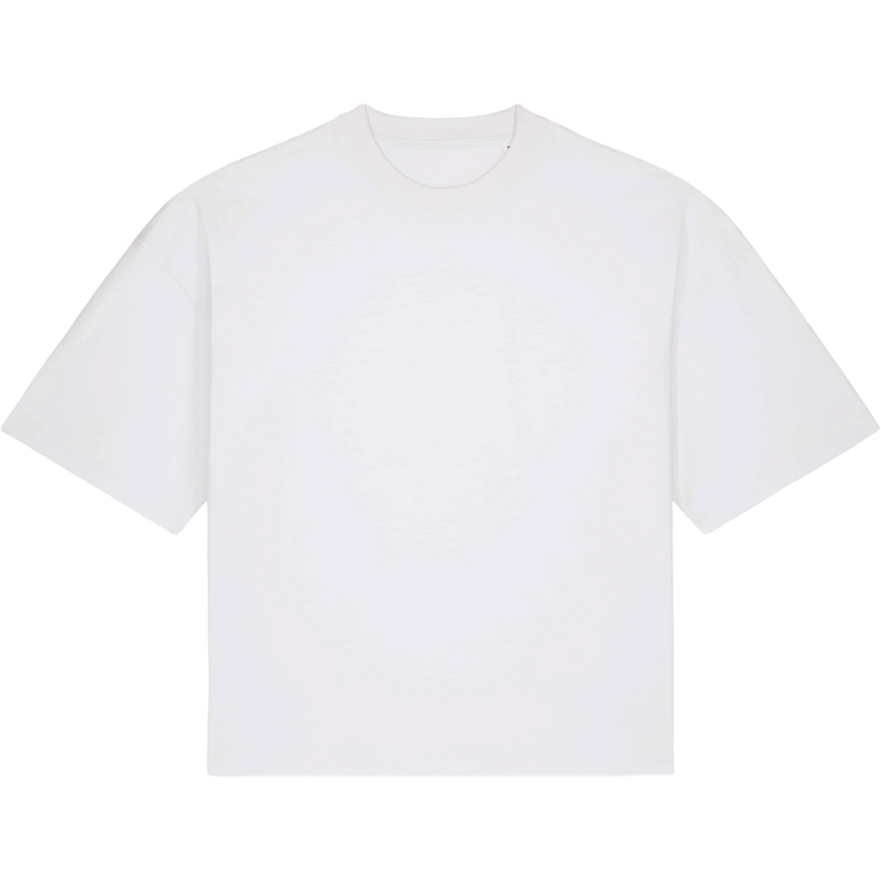 T-shirt unisexe Hypster à plat, coloris White