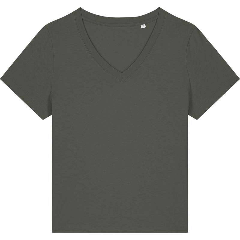 T-shirt femme Stella Isla à plat, coloris Khaki