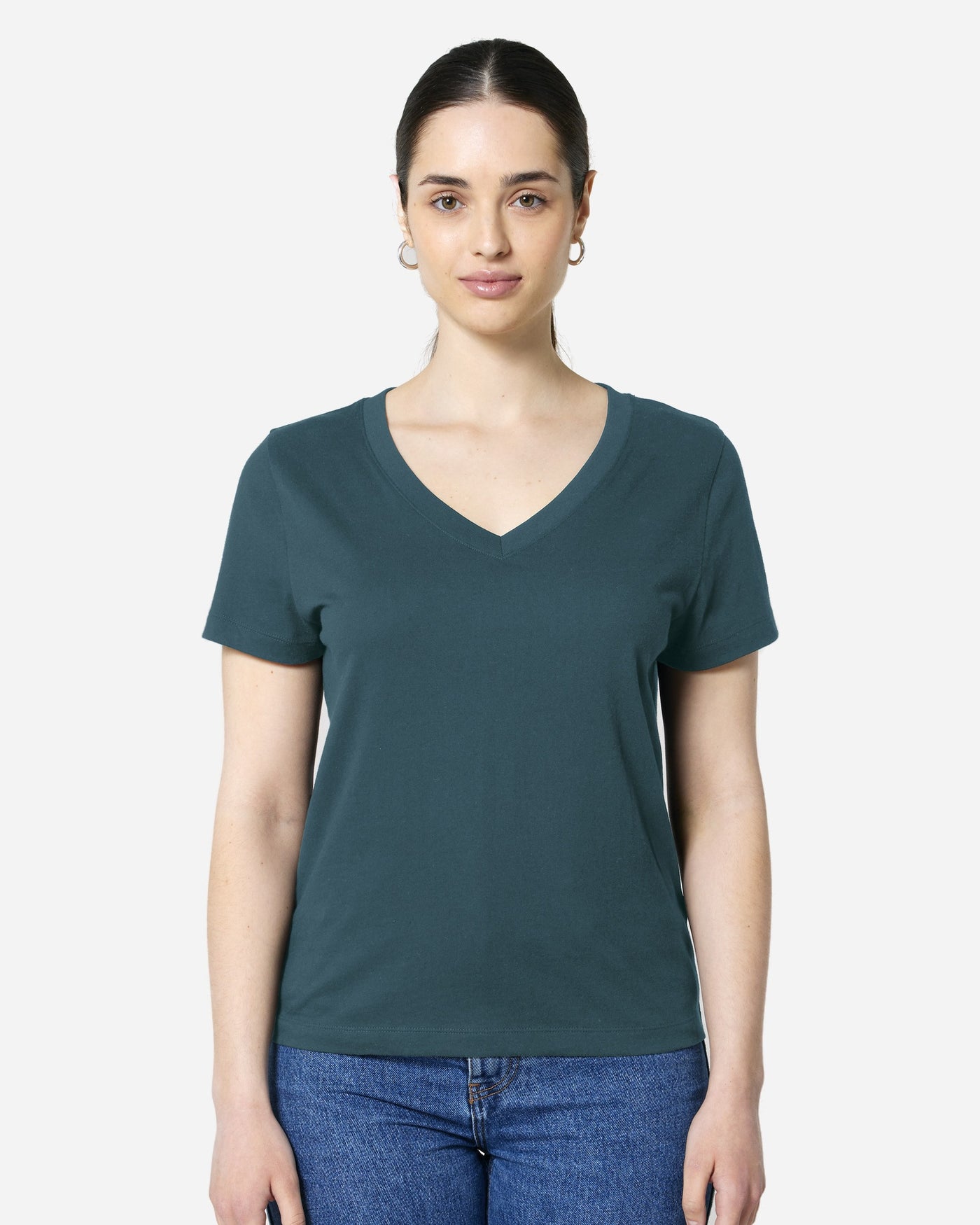 T-shirt femme Stella Isla porté, coloris Stargazer