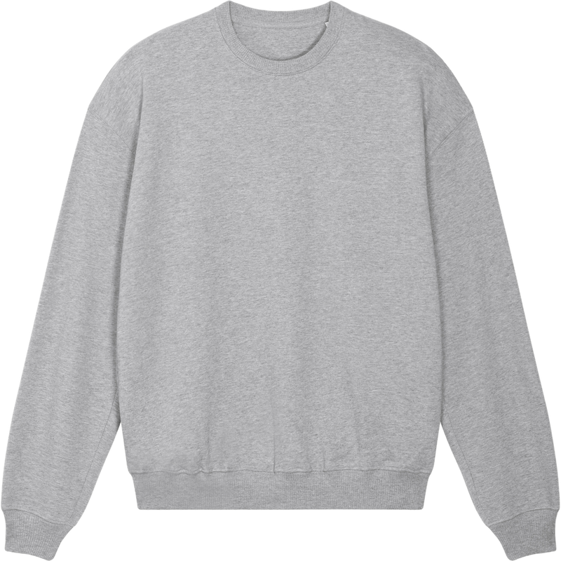 Sweat unisexe Ledger Dry à plat, coloris Heather Grey